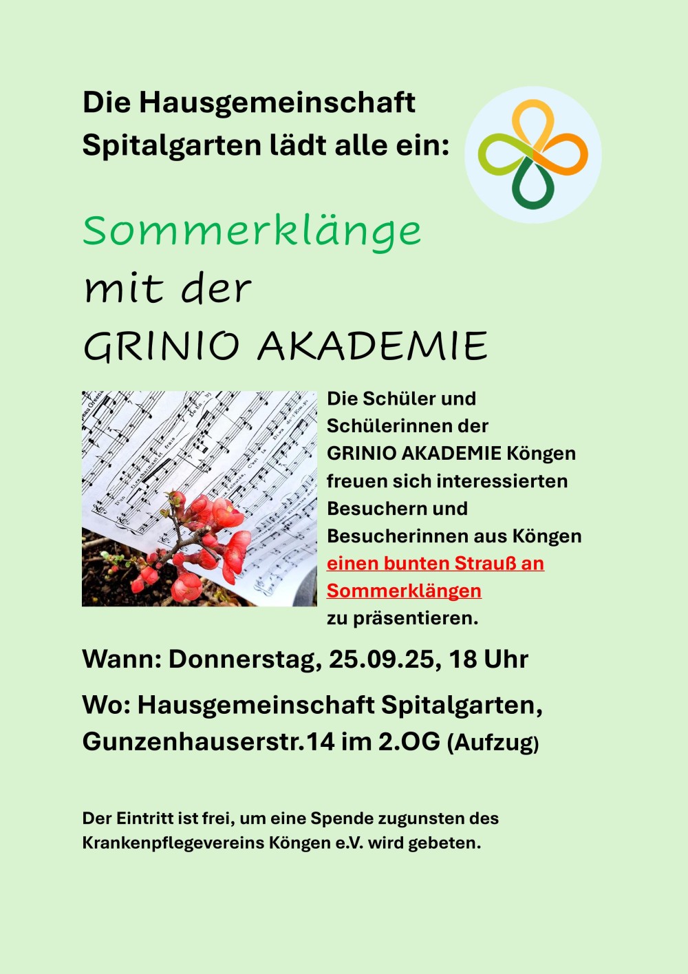 
Sommerklänge mit der GRINIO Akademie